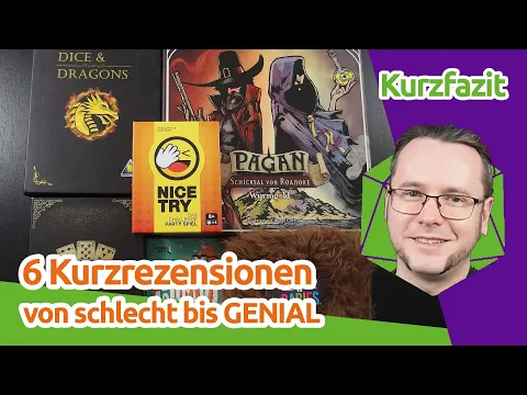 6 Brettspiel-Kurzrezensionen - von schlecht bis GENIAL | staygeeky