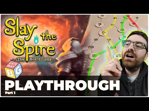 Slay The Spire Board Game - Ascension 5 PLAY THROUGH (Part 1)