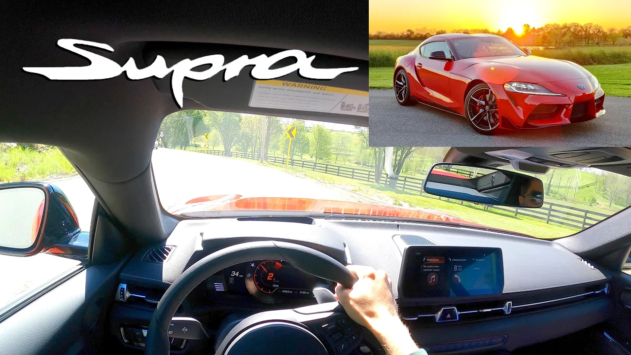 2021 Toyota Supra 3.0 Premium // POV Review & Test Drive (3D Binaural Audio)