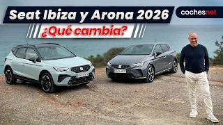 Seat Ibiza y Seat Arona 2026: Larga vida | Primer contacto / Test / Review en español | coches.net