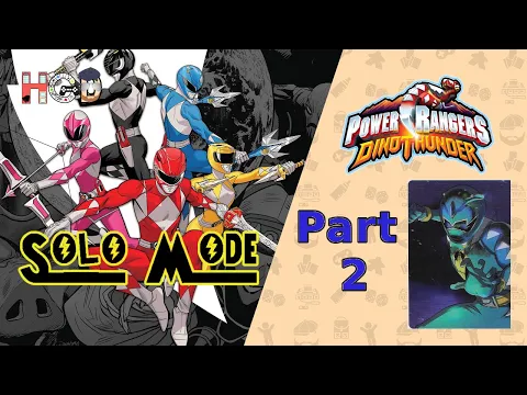 Dino Thunder – Part 2 – Side-B Assault Solo Mode – Power Rangers Heroes of the Grid