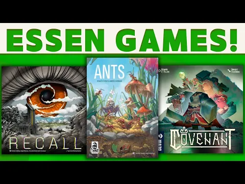 SPIEL ESSEN 2025 - Anticipated Games!
