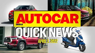 Toyota Hilux price, Jeep Meridian details, Honda City Hybrid coming & more | News | Autocar India