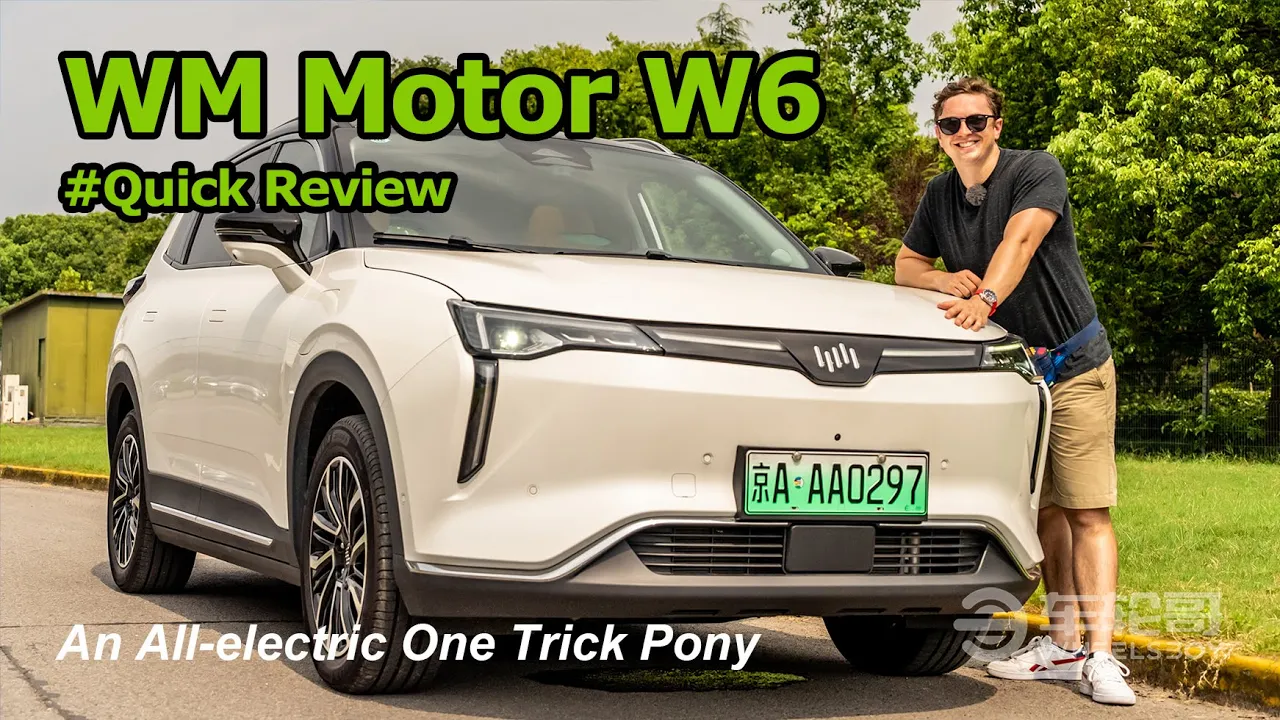 The WM Motors W6 Has The Most Advanced Self-parking Feature In The World