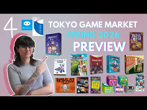 Tokyo Game Market Spring 2026 Preview | Part 4