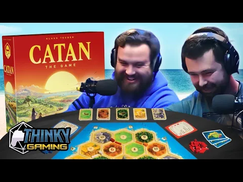 Settlers of Catan Board Game Playthrough | Full Game Night