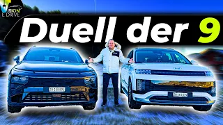 HYUNDAI IONIQ 9 vs. XPENG G9 - Wer baut das bessere Auto? Der grosse 9 Punkte Test!
