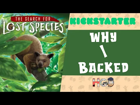 Why I backed The Search for Lost Species