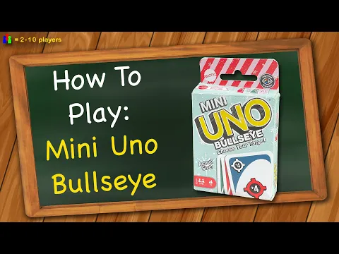 How to play Mini Uno Bullseye