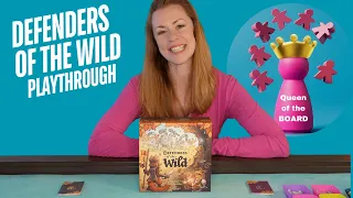 Defenders of the Wild Board Game Playthrough