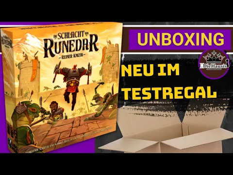 Die Schlacht von Runedar | WAS IST DRIN? - Brettspiel Unboxing (Asmodee 2022) [Brettspiele]