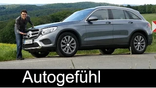 Mercedes GLC SUV FULL REVIEW test driven Exclusive 250d 2017/2016 - Autogefühl