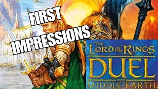 First Impressions - The Lord of the Rings: Duel for Middle-earth