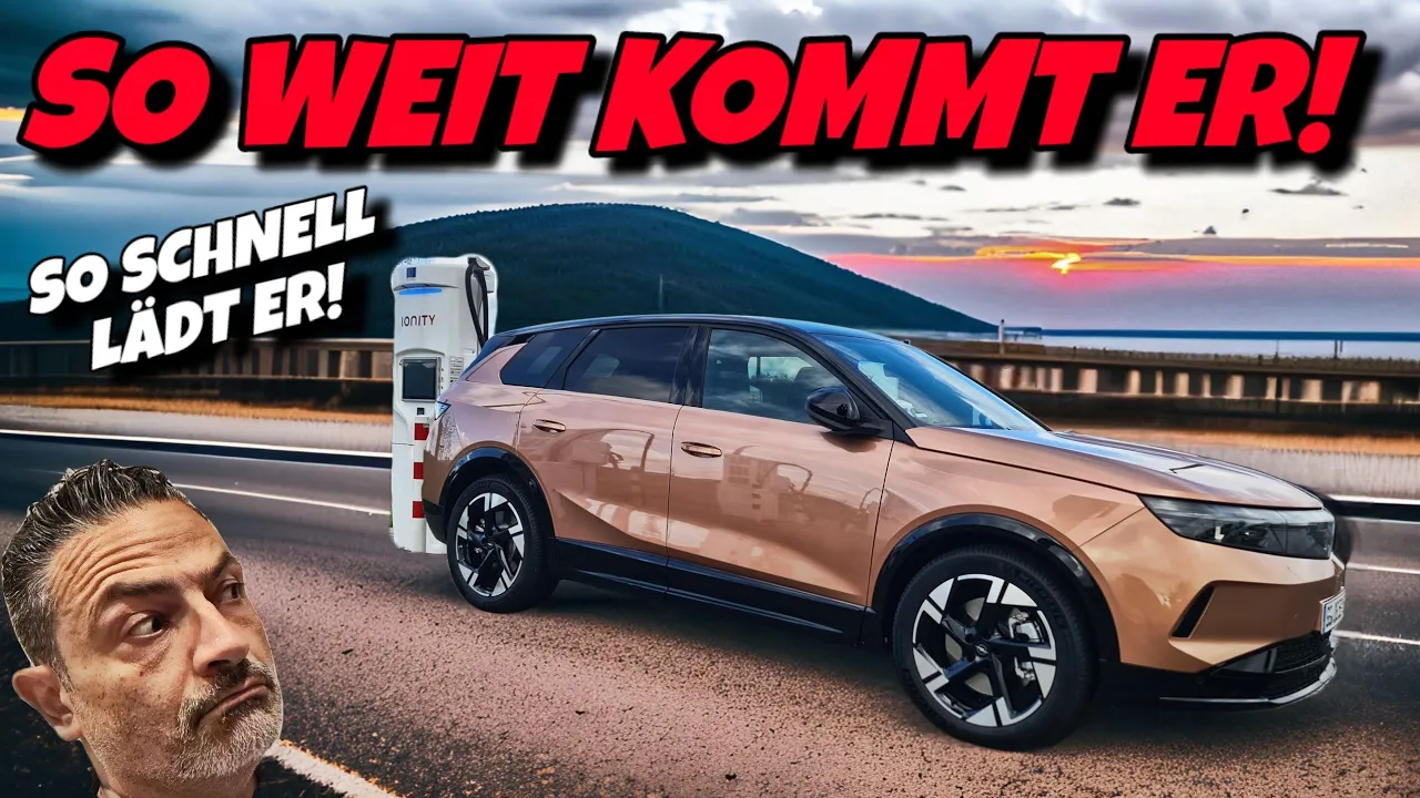 Opel Grandland Elektro! Autobahnreichweite Ladezeit Navi Software uvm im Test. #elektroauto