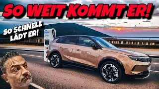 Opel Grandland Elektro! Autobahnreichweite Ladezeit Navi Software uvm im Test. #elektroauto
