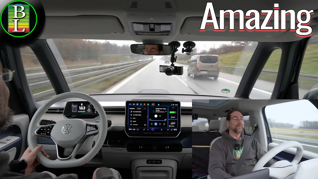 Volkswagen ID.Buzz LWB RWD Top Speed Test 160 km/h – REAL Consumption & Range!