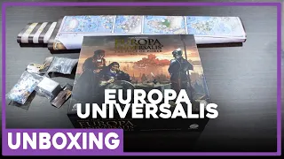 Unboxing | Europa Universalis | Aegir Games | The Players' Aid
