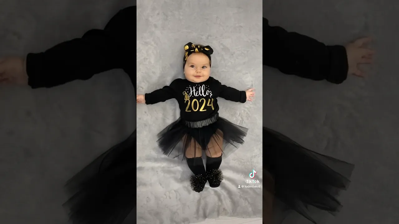 Боді для дівчинки новорічний "Hello 2026"