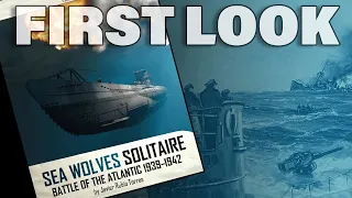 Sea Wolves Solitaire WW2 Book Game