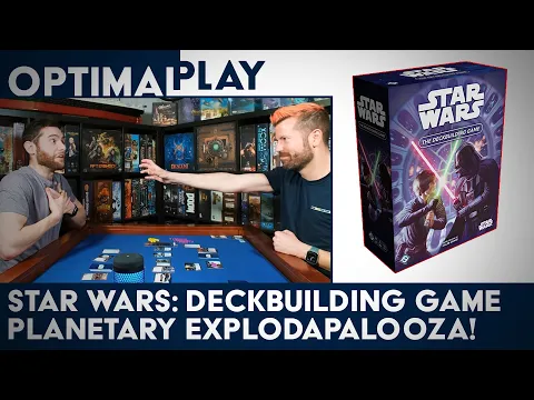 Star Wars: The Deckbuilding Game Playthrough and First Impressions | Optimal Play