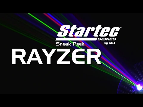 Product video thumbnail for ADJ American DJ Startec Rayzer Duo Party Effect Laser Wash Light