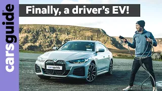 2022 BMW i4 review: Electric car tested ahead of its launch in Australia - range, 0-100 and more!