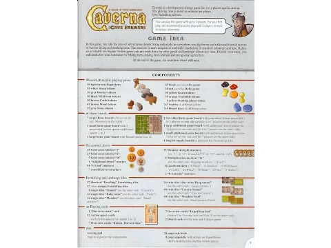 Off The Shelf Board Game Reviews - Caverna (Part 1 How To Play)