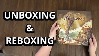Everdell: Mistwood Expansion - Board Game Unboxing & Reboxing - What's Inside the box?
