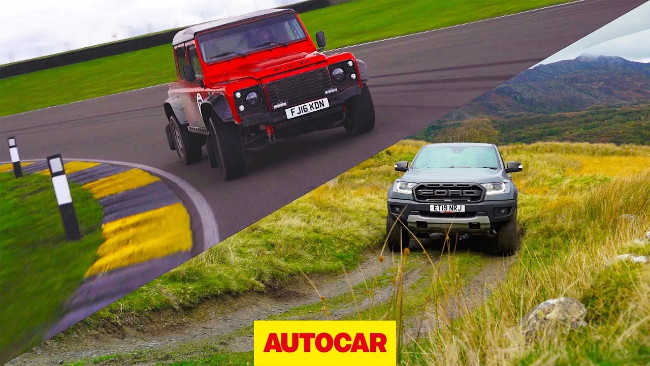 Ford Ranger Raptor v Bowler Bulldog | 4x4s tested off-road and on track | Autocar