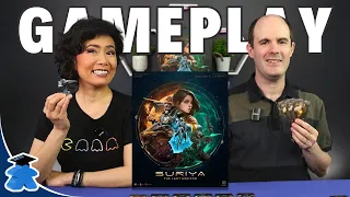 Suriya: The Last Horizon - Playthrough. Deck building battle board game