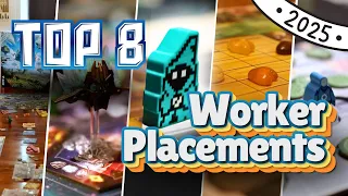 Top 8 Worker Placement Board Games of 2025