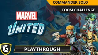 Marvel United | Commander Solo Mode | Guardians of the Galaxy
