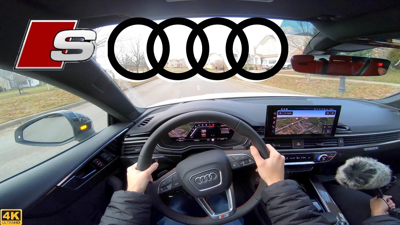 2021 Audi S5 Sportback Prestige (3.0L Turbo V-6) // POV Test Drive