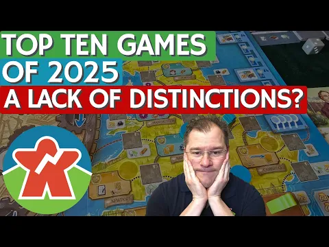 Top 10 Games of 2025 - A Lack of Distinctions?