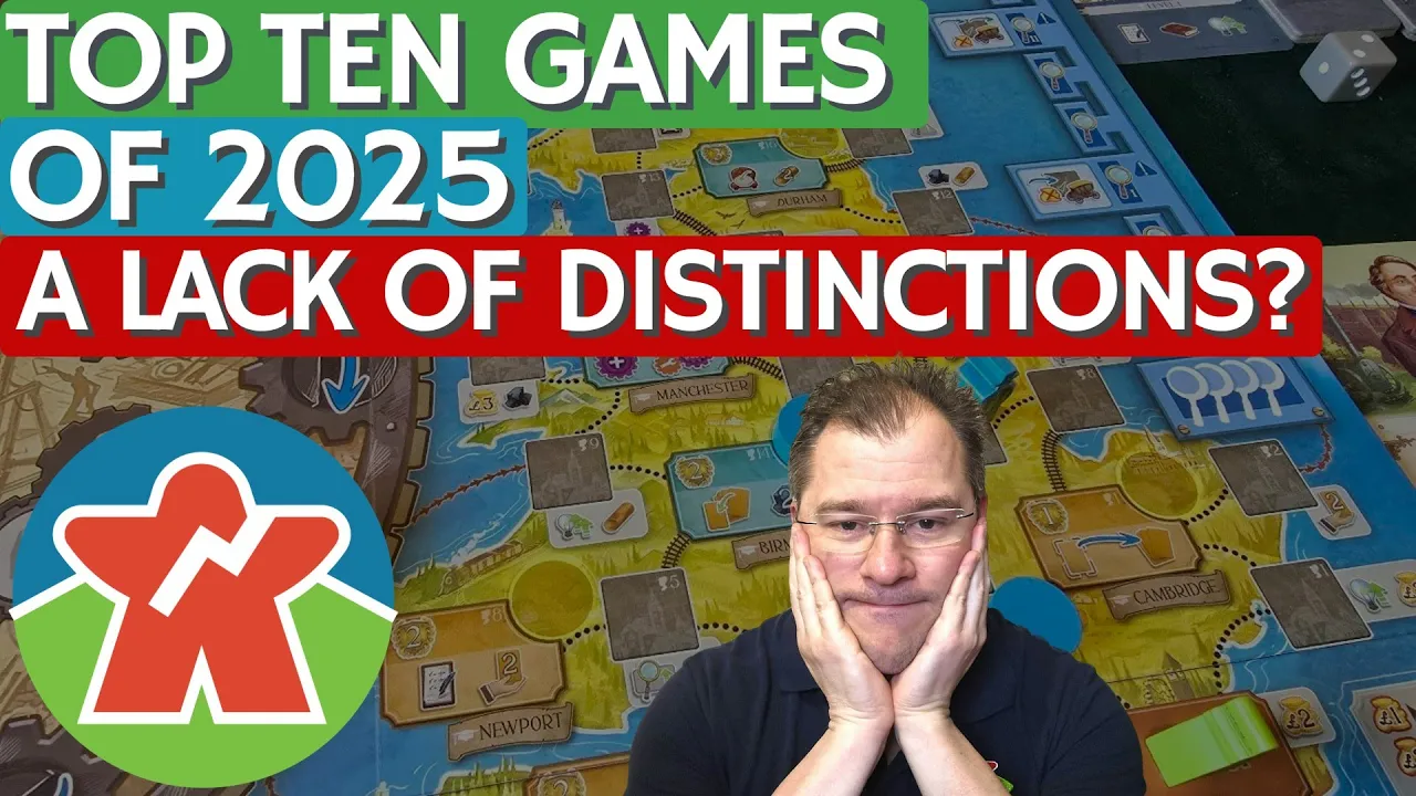 Top 10 Games of 2025 - A Lack of Distinctions?
