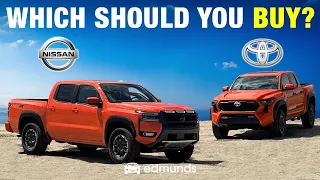 OFF-ROAD TRUCK BATTLE: Nissan Frontier Pro-4X vs Toyota Tacoma TRD Off-Road