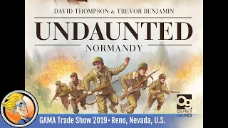 Undaunted: Normandy — game overview at GAMA Trade Show 2019