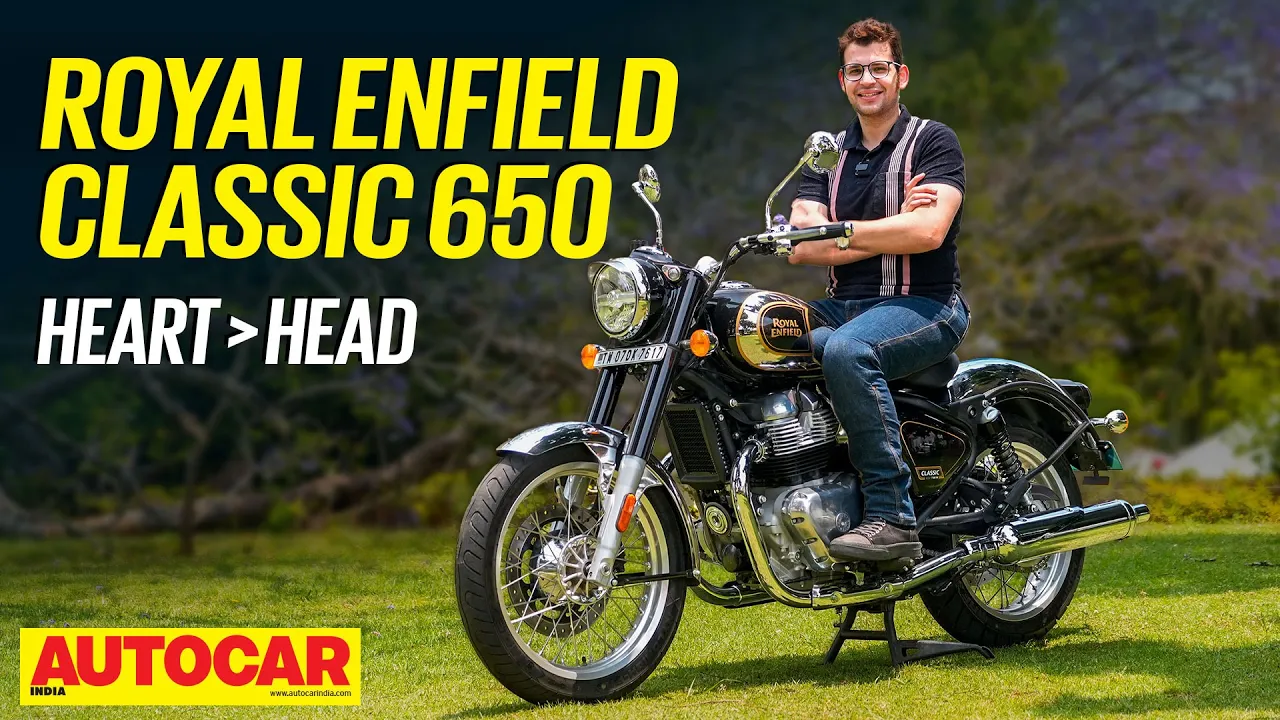 Royal Enfield Classic 650 Twin review - Desirability over practicality | First Ride | Autocar India