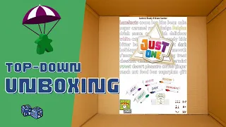 Just One Party Game Unboxing