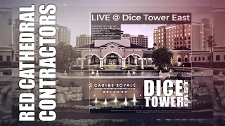 Take an exclusive look at the new expansion Red Cathedral : Contractors! Live from Dice Tower East !