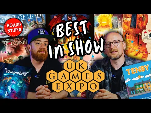UKGE 2025 Best in Show. The Top Ten Games!