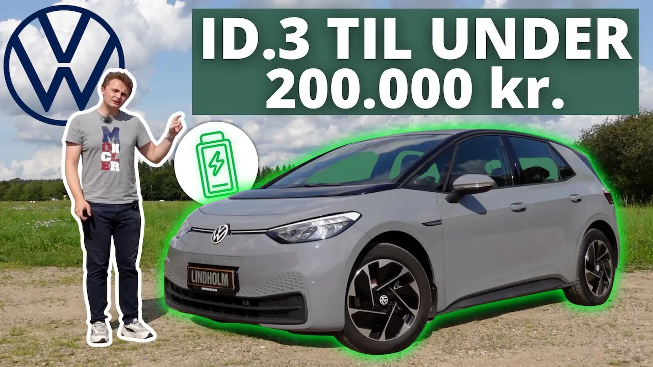 BEDSTE BRUGTKØB LIGE NU? Volkswagen ID.3 til UNDER 200.000 KR.?