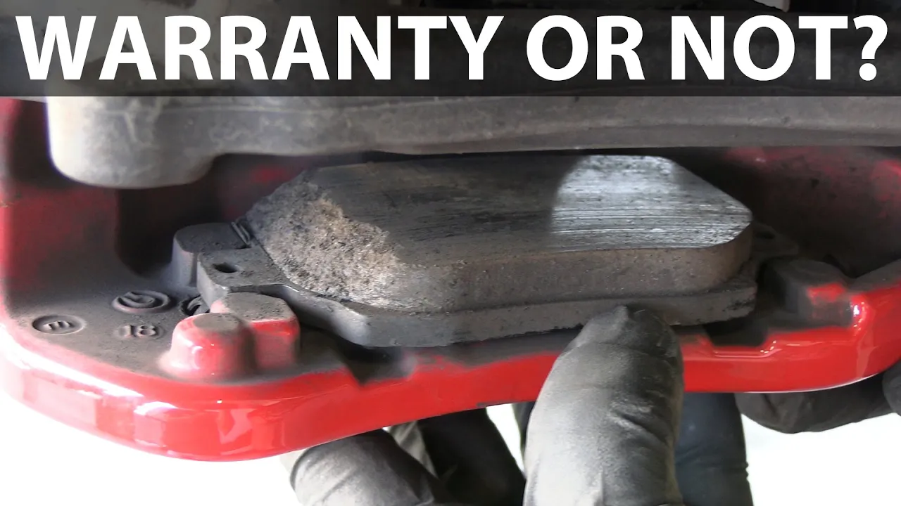 Brake pad on Tesla Model 3 cracked after one year