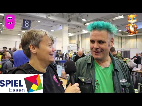 Overview with Friedemann Friese at Essen Spiel 2024 - Power Grid: Outpost