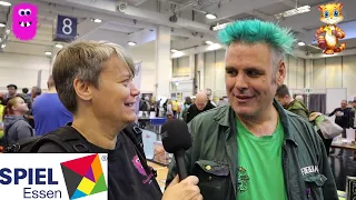 Overview with Friedemann Friese at Essen Spiel 2024 - Power Grid: Outpost