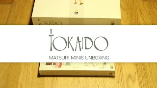 Tokaido: Matsuri Minis unboxing