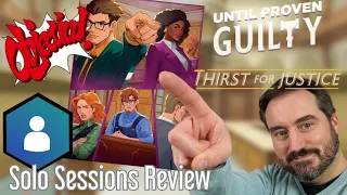 Until Proven Guilty - Thirst for Justice. Playing Ace Attorney as a Board Game