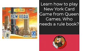 New York Card Game Learn How to Play by Purge Reviews