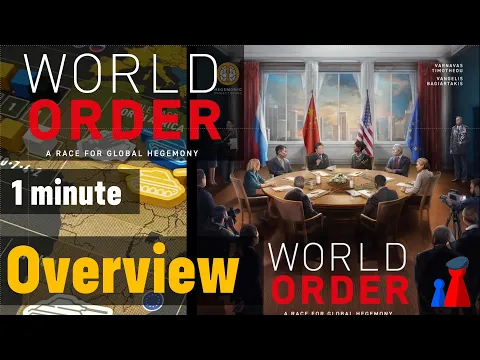 World Order -1 minute Overview - Peaky Boardgamer
