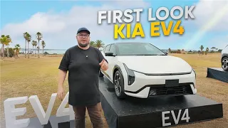 First look - Kia EV4 lands in New Zealand